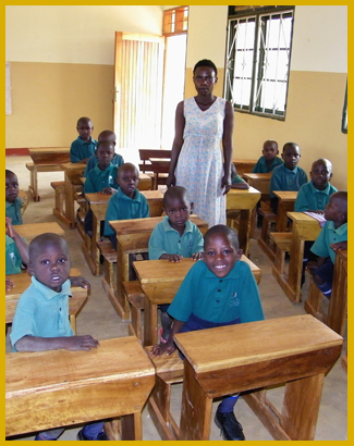 Home of Holy Angels classroom